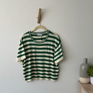 LNA Clothing Kori striped Knit Top